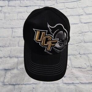 Captivating Headgear UCF Knights Hat MENS OSFM Black Snapback NCAA Baseball Cap